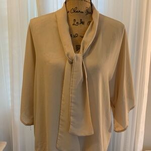 Elegant Cream Blouse